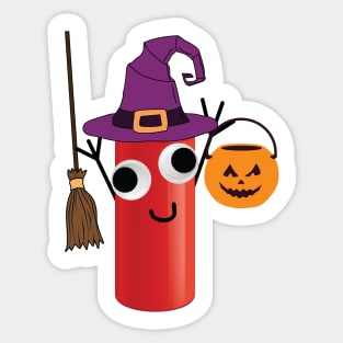 Ketchup Derpy Witch Sticker